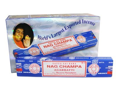 Naturalne Kadzidełka Nag Champa Pyłkowe Satya 180G Satya