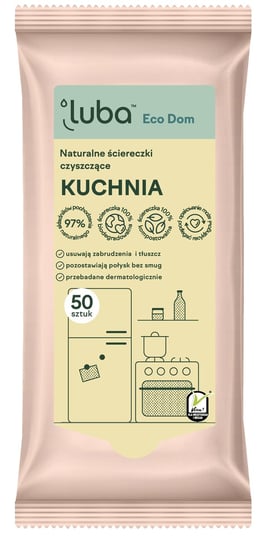 Naturalne Ściereczki Czyszczące Eco Dom Kuchnia Luba