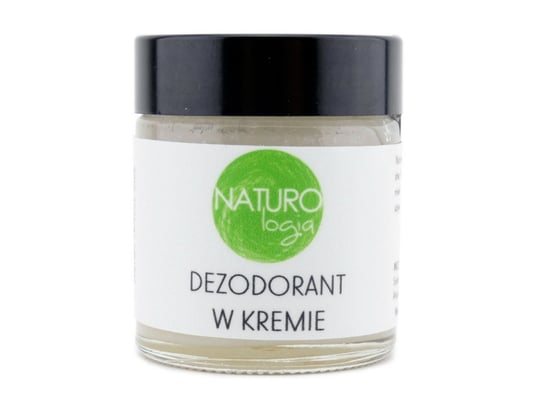 Naturalny dezodorant w kremie. Wosk sojowy, olej kokosowy, masło shea- 30 ml, NATUROLOGIA Naturologia