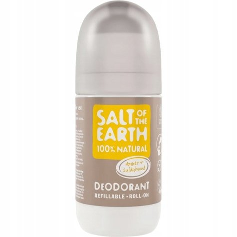 Naturalny dezodorant w kulce Salt Of the Earth Amber & Sandalwood 75 ml Salt Of The Earth