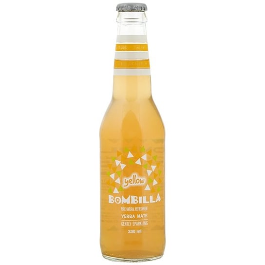 Naturalny napój energetyczny o smaku mirabelki BOMBILLA Yellow Yerba Mate, 330 ml Bombilla