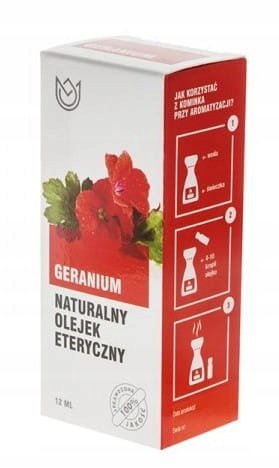 Naturalny olejek eteryczny Geraniowy 12ml Inna marka