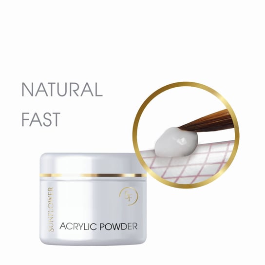 Naturalny Puder Akrylowy Szybki "Fast" 6g SUNFLOWER