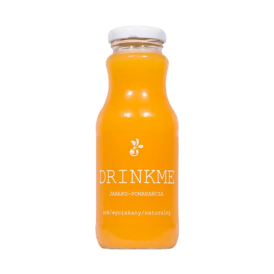 Naturalny sok wyciskany jabłko-pomarańcza DRINKME 250 ml Sadvit Inny producent
