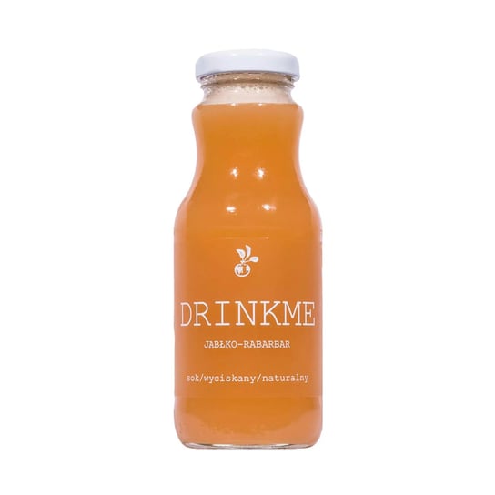 Naturalny sok wyciskany jabłko-rabarbar DRINKME Inny producent