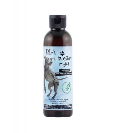 Naturalny szampon dla psów z alergiami, PIESIOMYJKA, 200 g, Kosmetyki DLA Kosmetyki DLA