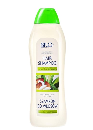 Naturaphy, rewitalizujący i łagodzący szampon z wyciągiem z aloesu i migdałów, 1000 ml Blux Cosmetics