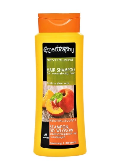Naturaphy, szampon do włosów owocowy z aloesem, 500 ml Blux Cosmetics