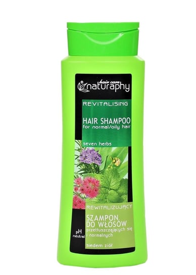 Naturaphy, szampon do włosów siedem ziół, 500 ml Blux Cosmetics