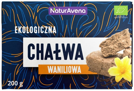 NaturAvena, ekologiczna chałwa waniliowa bio, 200 g Naturavena