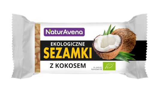 NaturAvena, sezamki z kokosem, 27g Naturavena