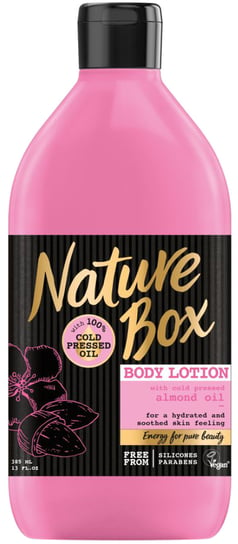 Nature Box, Almond Oil, balsam do ciała nawilżający, 385 ml Nature Box