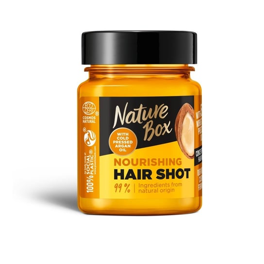 Nature Box Argan oil hair shot odżywcza maska do włosów z olejem arganowym 60ml Nature Box
