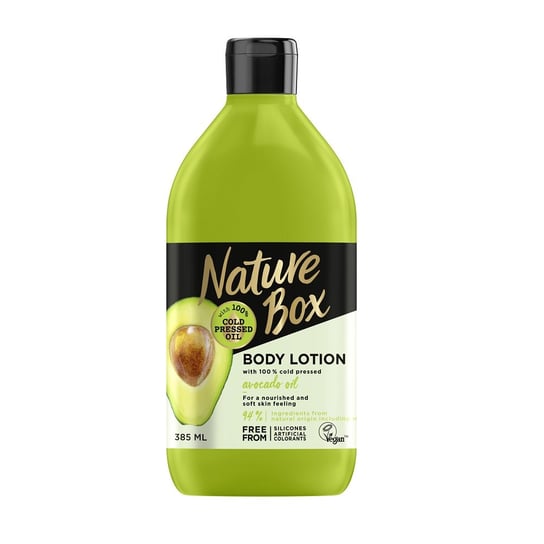 Nature Box, Avocado Oil, balsam do ciała odżywczy, 385 ml Nature Box