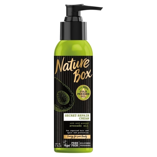 Nature Box, Avocado Oil, krem do włosów regenerujący, 150 ml Nature Box