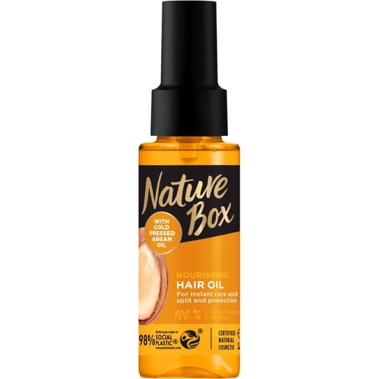 Nature Box Nourishing Hair Oil odżywczy Olejek do włosów 70ml Nature Box