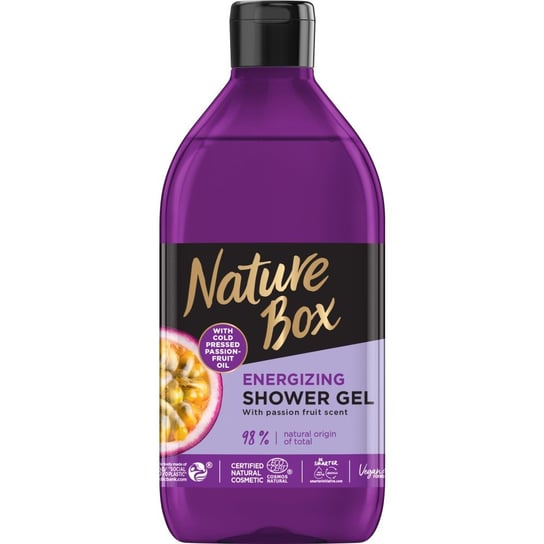 Nature Box, Passion Fruit Oil, żel pod prysznic, 385 ml Nature Box