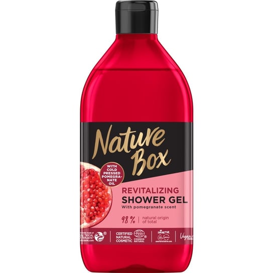 Nature Box, Pomegranate Oil, żel pod prysznic nawilżający, 385 ml Nature Box