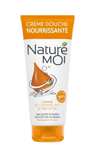 Nature Moi, odżywczy krem pod prysznic Zniewalający Karmel, 200 ml Nature Moi