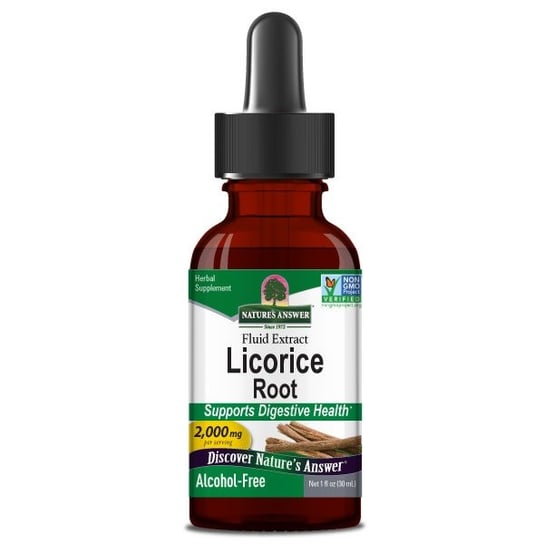 Nature's Answer, Licorice Root - Korzeń Lukrecji, Suplement diety, 30 ml Nature's Answer
