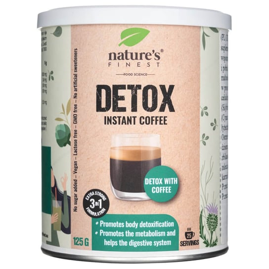 Nature's Finest, Detox Coffee, 125 g Nature's Finest
