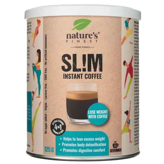 Nature's Finest SL!M coffe (kawa rozpuszczalna)  - 125 g Nature's Finest