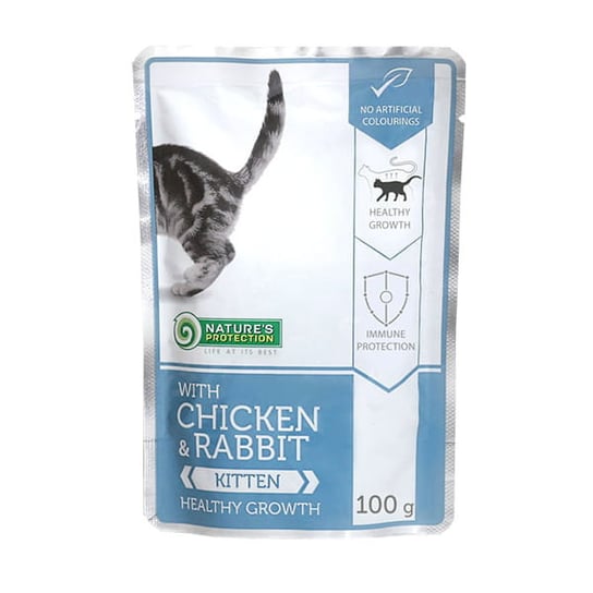 Nature's Protection Kitten "Healthy growth" Chicken & Rabbit 100g Nature's Protection