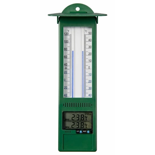 Nature Zewnętrzny termometr cyfrowy, 9,5 x 2,5 x 24 cm NATURE