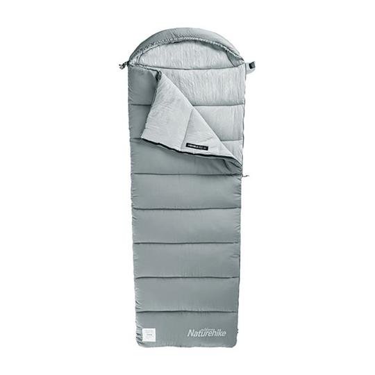 Naturehike Śpiwór M180 Envelope Cotton Sleeping Bag With Hood Grey Naturehike