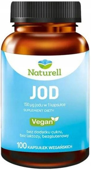 Naturell Jod 100 Kapsułek Naturell