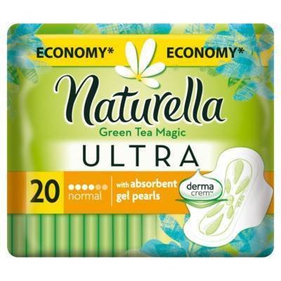 NATURELLA Green Tea Magic Ultra Normal Podpaski higieniczne, 20 szt Naturella