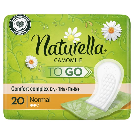 Naturella Normal To Go, wkładki higieniczne, 20 sztuk Naturella