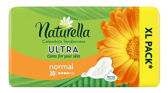 Naturella, Ultra Normal, wkładki higieniczne Calendula Tenderness, 20 szt. Naturella