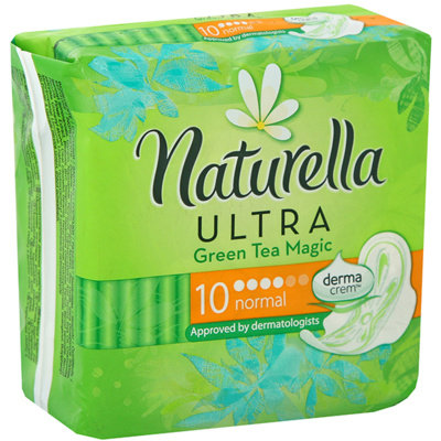 Naturella, Ultra, podpaski Green Tea Magic Normal, 10 szt. Naturella