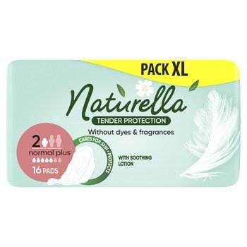 Naturella, Ultra Tender Protection Normal Plus Podpaski, 16 szt. Naturella