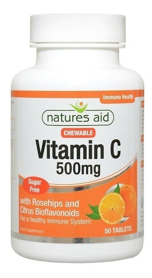 Natures Aid, suplement diety Vitamin C, 50 tabletek Natures Aid