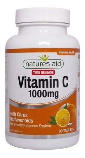 Natures Aid, suplement diety Vitamin C, 90 tabletek Natures Aid