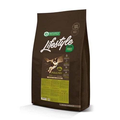 NATURES PROTECTION Lifestyle Grain Free Poultry Adult All Breeds 10kg Nature's Protection