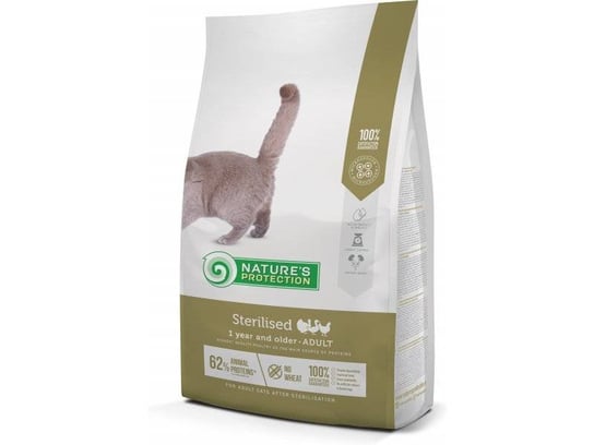 NATURES PROTECTION Sterilised Poultry Adult Cat 7kg Nature's Protection