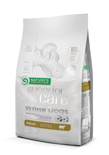 NATURES PROTECTION Superior Care White Dogs Adult 1,5kg Nature's Protection