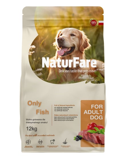 /Naturfare/ Karma sucha dla psa Only Fish 12kg Inny producent