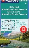 Naturpark Adamello-Brenta Geopark, Parco Naturale Adamello-Brenta Geopark 1:40 000 Kompass Karten Gmbh, Kompass-Karten