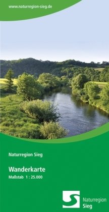 Naturregion Sieg Wanderkarte Grunes Herz Verlag, Grunes Herz