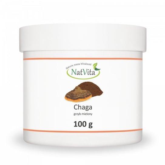 Natvita Chaga Suplement diety, 100g NatVita