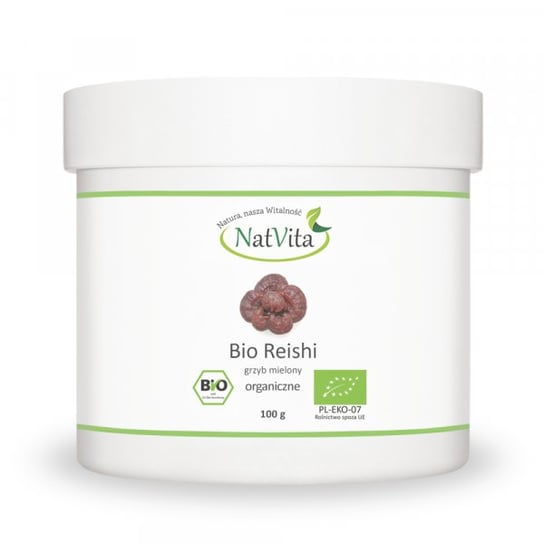 Natvita Reishi Bio Suplement diety, 100g NatVita