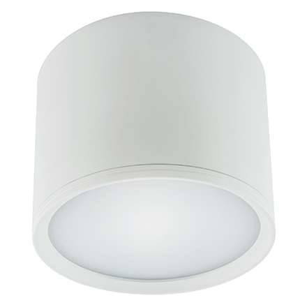 Natynkowa LAMPA sufitowa ROLEN LED 10W 4000K 03109 Ideus okrągła OPRAWA metalowy PLAFON biały IDEUS