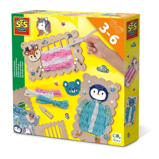 Nauka Tkania, Warsztat Tkacki Dla Dzieci Ses Creative - Zabawki Kreatywne Dla Dziewczynek SES