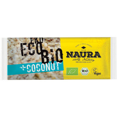Naura, Sezamki z kokosem, Bio, 27 g Naura