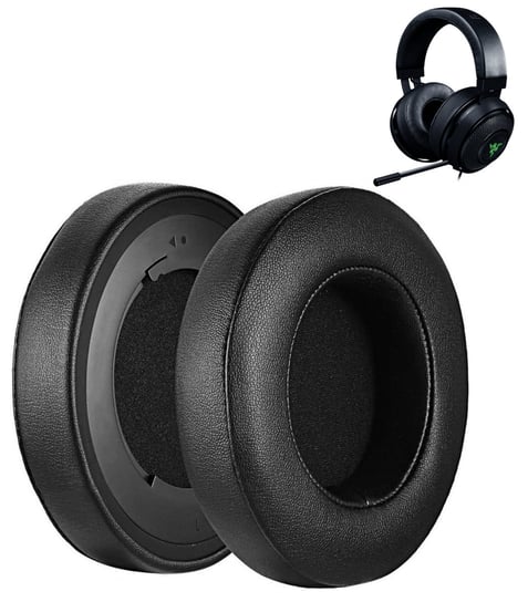 Nauszniki Pady Gąbki do RAZER KRAKEN PRO V2 7.1 Mobile Chroma Czarne Inna marka