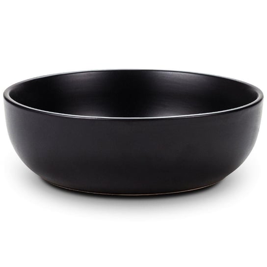 Nava Miska Ceramiczna Czarna Obiadowa Na Zupę Sałatkę Płatki Soho 19 Cm | 1 L NAVA
